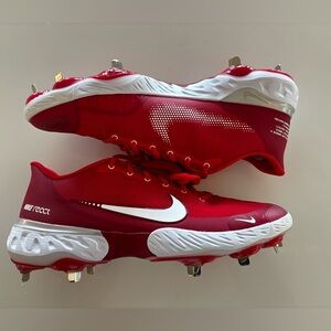 Men’s Nike Alpha Huarache Elite 3 Low
University Red Cleats CK0746-600 Sz 13